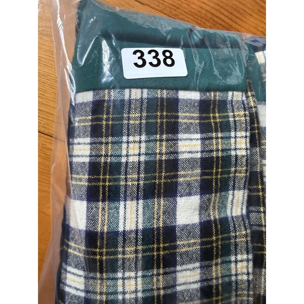 VTG Talbots Wool Plaid Patchwork Maxi Skirt Velvet 70s Style Boho Revival Sz S - Picture 16 of 16
